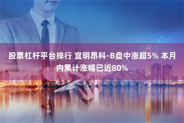 股票杠杆平台排行 宜明昂科-B盘中涨超5% 本月内累计涨幅已近80%