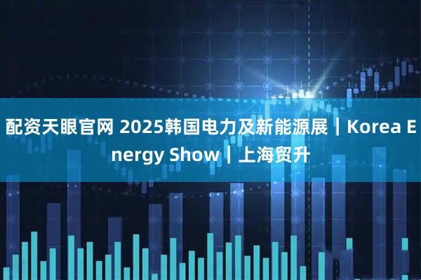 配资天眼官网 2025韩国电力及新能源展｜Korea Energy Show｜上海贸升